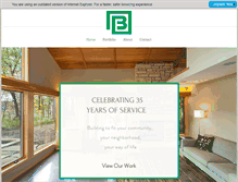 Tablet Screenshot of bradenconstruction.com